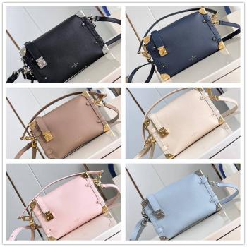 LV女包M25160/M25072/M15226 SIDE TRUNK 中号手袋盒子包