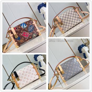 LV M47085/N40712/M12428/M46907 SIDE TRUNK 中号手袋盒子包
