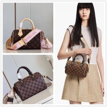 LV女包M46594/N40489 SPEEDY BANDOULIÈRE 20 枕头包