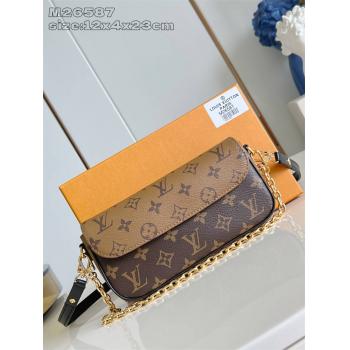 LV官网中文版M26587 WALLET ON CHAIN IVY 手袋麻将包