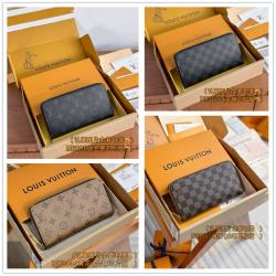 LV M60017/N63076/N41661/M82444 ZIPPY 拉链钱夹（特级芯片版）