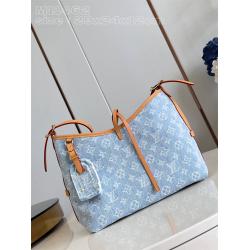 lv香港官网M11462 牛仔布Carryall 小号手袋