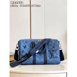 LV男包M22573 KEEPALL BANDOULIÈRE 35 枕头包旅行袋