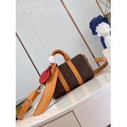 lv上海专柜M11542 KEEPALL BANDOULIÈRE 25 枕头包