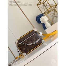 lv中文M12767 MINI SOFT TRUNK 链条包盒子包