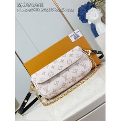 LV官网女包M83091 WALLET ON CHAIN IVY 手袋麻将包