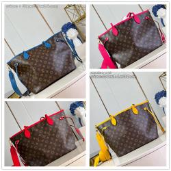 LV M13753/M12707/M12779/M12708 NEVERFULL BANDOULIÈRE INSIDE ...