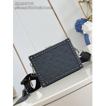 LV官网男包M12876 CLUTCH BOX 手袋盒子包