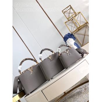 LV女包M82067/M82068 CAPUCINES 蛇纹手袋