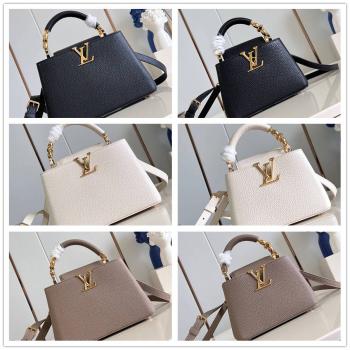 LV M23943/M23944/M24698 CAPUCINES 金属尖花款手袋48865
