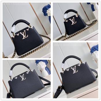 LV M10166/M11342/M23263/M11349 CAPUCINES 白贝母款花冠手袋48865