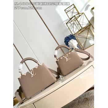 LV中文官网M11341 CAPUCINES 白贝母花冠款手袋48865