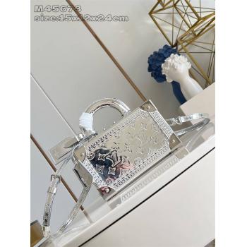 lv官网价格M12797 VALISETTE TRÉSOR 手袋盒子包45673