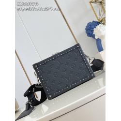 LV官网男包M12876 CLUTCH BOX 手袋盒子包
