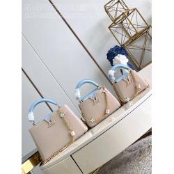 LV M23952/M23953/M23954 CAPUCINES 花卉挂锁手袋48865
