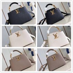 LV M23943/M23944/M24698 CAPUCINES 金属尖花款手袋48865