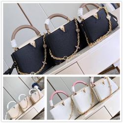 LV M25339/M23950/M23951 CAPUCINES 珐琅款手袋48865