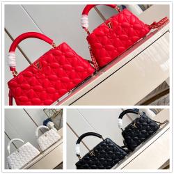 LV M25332/M25283/M25284 Capucines East-West 四叶草链条款手袋