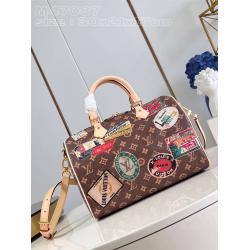 lv新款M47087 Speedy Bandoulière 30 手袋枕头包
