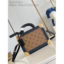 LV女包M47164 PETITE VALISE MONOGRAM REVERSE 手袋盒子包