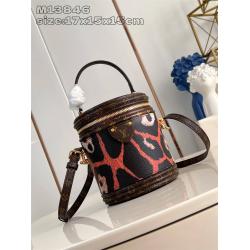LV官网价格M13846 CANNES 手袋圆筒化妆包