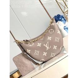 LV女包价格M46738 LOOP HOBO 手袋月亮包
