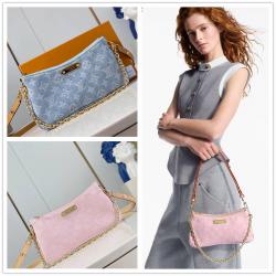 LV包包价格M83532/M14159 LIV POCHETTE 牛仔布手袋