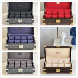 LV M10128/N48226/M10262/M20039/N48194 COFFRET 8 MONTRES 腕表箱手...