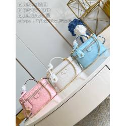 LV N85820/N85911/N85806 VANITY CHAIN POUCH 鸵鸟纹化妆包