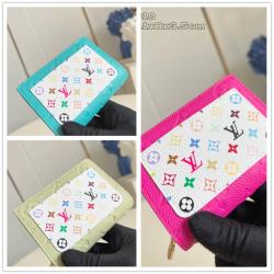 M13619 LV x TM CLÉA 三彩钱夹（村上隆合作款）