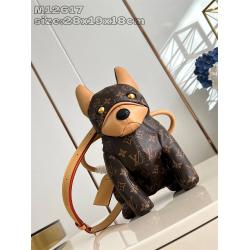 LV正品官网M12617 POOCH BAG 手袋法斗犬小狗包