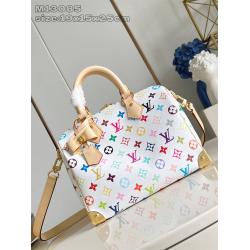 M13085 LV x TM Speedy Bandoulière 25 三彩枕头包