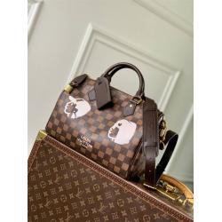 LV官网女包N40772 SPEEDY 25 BANDOULIÈRE 手袋枕头包