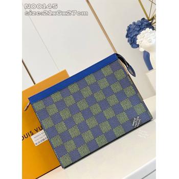 LV男包官网N00145 Pochette Voyage MM 中号手拿包