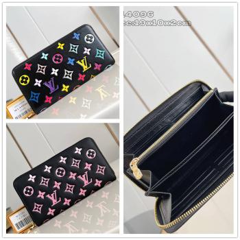 LV M14096/M12152 Zippy 拉链钱夹（村上隆合作款）