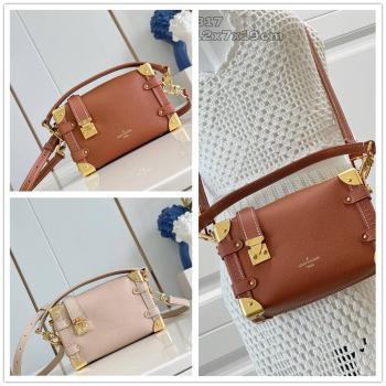 LV女包M15224/M23817 SIDE TRUNK 小号手袋盒子包