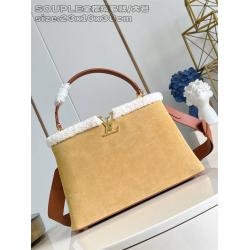 LV女包官网M12784 CAPUCINES SOUPLE 大号手袋