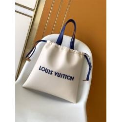 LV官网男包M15235 DUST BAG TOTE 手袋托特包