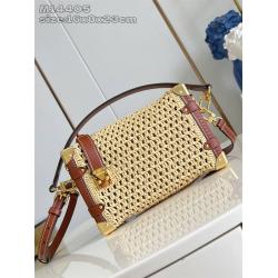 LV中文官网M14405 SIDE TRUNK 中号编织盒子包