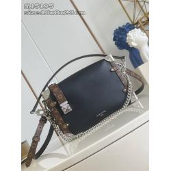 LV美国官网M15195 SIDE TRUNK VIBE 中号手袋盒子包