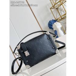 LV女包官网M14572 SIDE TRUNK 中号手袋盒子包