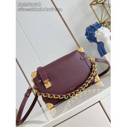 LV法国官网M25669 Side Trunk MM中号手袋盒子包