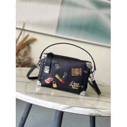 LV中文官网M25568 SIDE TRUNK 中号手袋盒子包