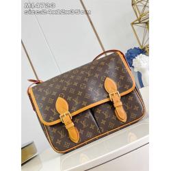 LV官网男包M14723 SATCHEL 邮差包