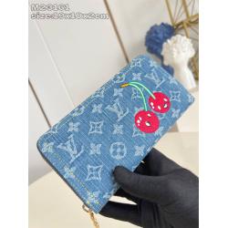 M23161 LV x TM Zippy 拉链钱夹（牛仔布村上隆合作款）