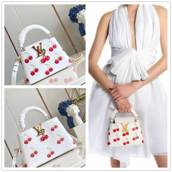 M13251 LV x TM CAPUCINES 迷你手袋（樱桃链条）48865