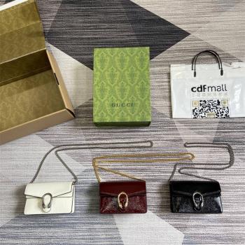 古驰经典款包包GUCCI 795368 Dionysus系列超迷你酒神包（漆皮）
