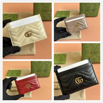 gucci新西兰官网古驰 443127 GG Marmont系列卡片夹经典卡包