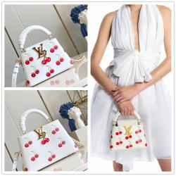 M13251 LV x TM CAPUCINES 迷你手袋（樱桃链条）48865