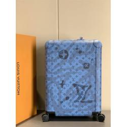 LV男士M10241 HORIZON 四轮拉杆箱55厘米（蓝色20寸）